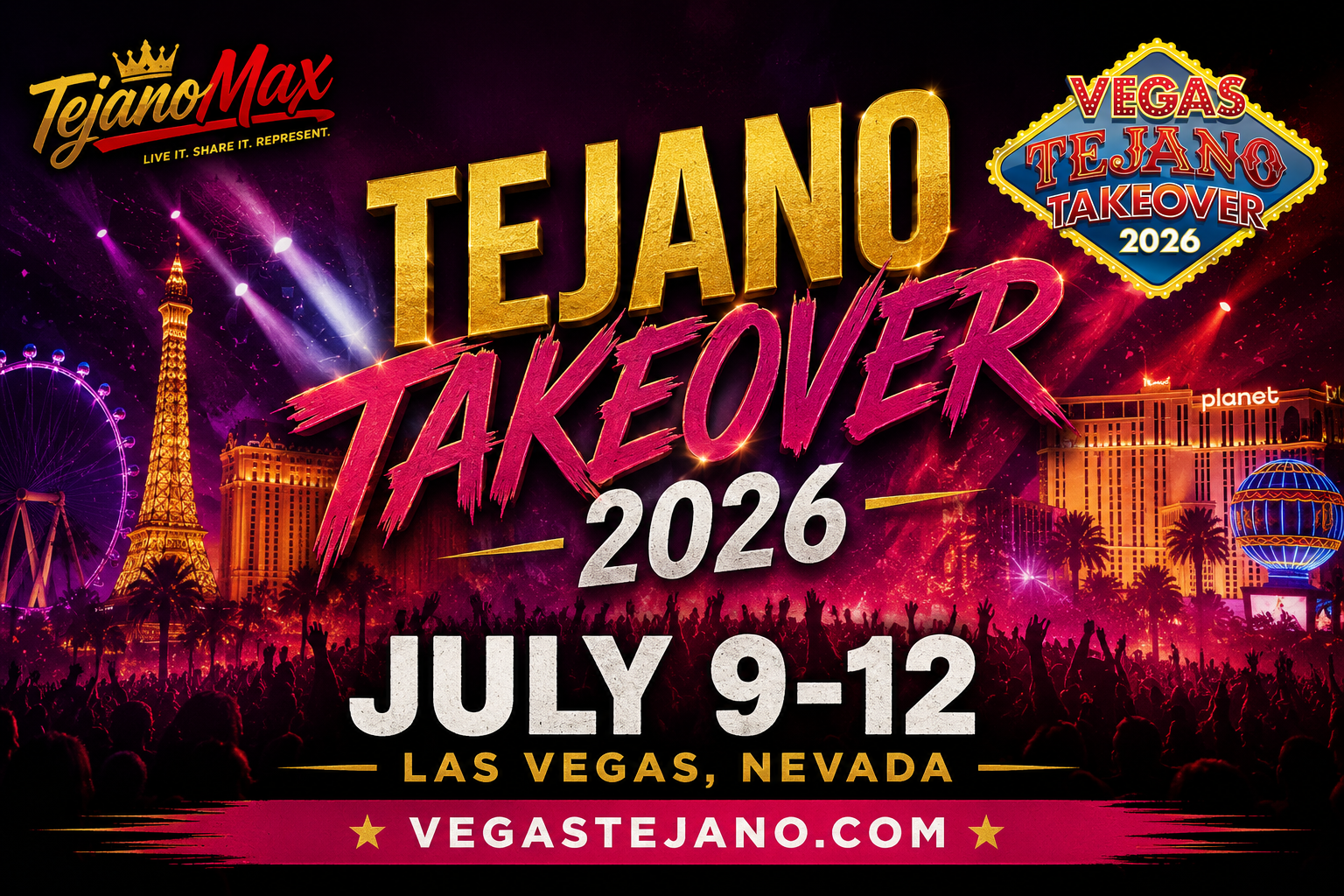Vegas Goes Tejano! Thousands of Fans Take Over Sin City This Weekend