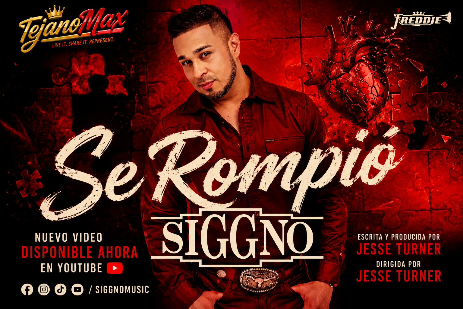 SIGGNO Is Back With a Heartbreaker! Watch the New Music Video for “Se Rompió”